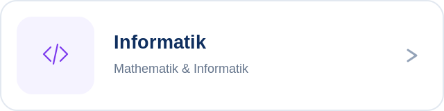Informatik Fachlabel