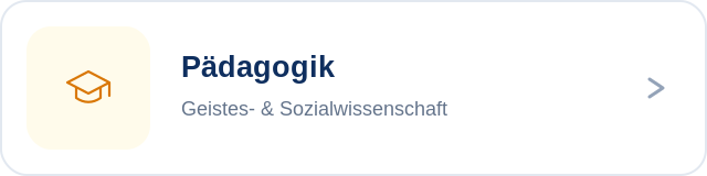 Pädagogik Fachlabel