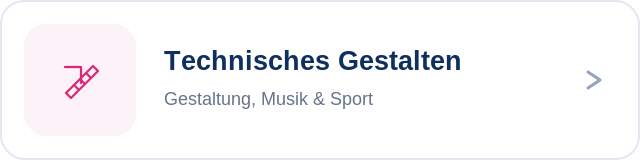 Textiles & Technisches Gestalten Fachlabel